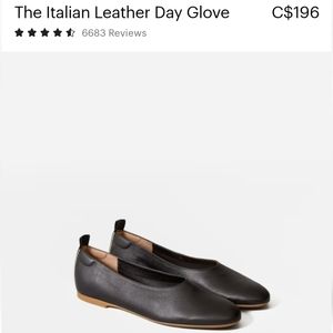 Everlane Italian Leather Day Glove - Black